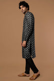 BLACK STAR PUFF KURTA
