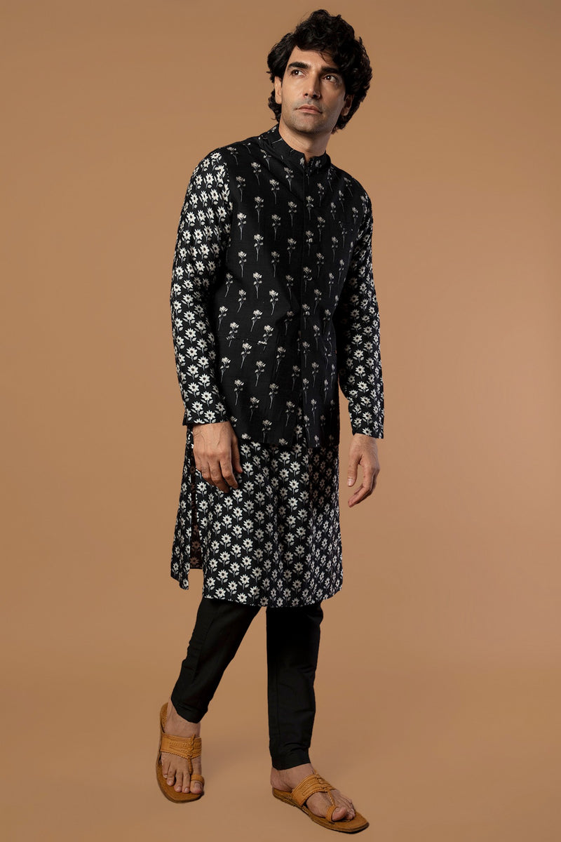 BLACK POPPY DEW BANDI SET