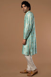 SEA BLUE PERIWINKLE KURTA