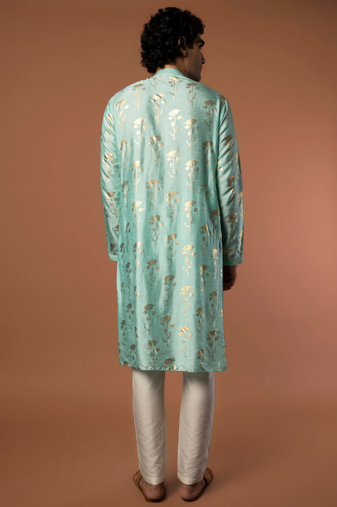 SEA BLUE PERIWINKLE KURTA