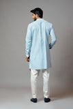 ASSYMETRIC KURTA AND PANT PAJAMA