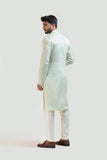 MINT GREEN EMBROIDERED KURTA SET