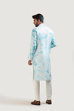 TIE & DYE EMBROIDERED KURTA SET