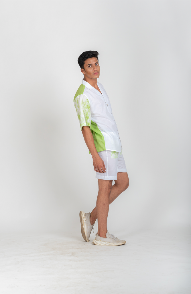 GREEN SCENE SHIRT