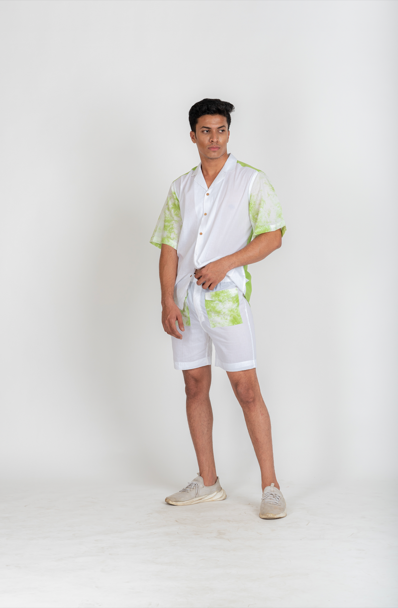 GREEN SCENE SHIRT