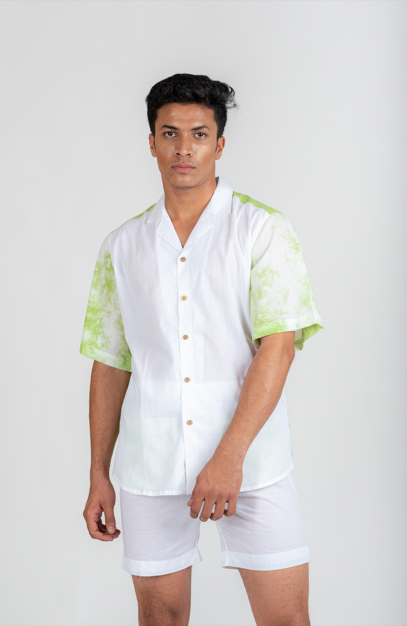 GREEN SCENE SHIRT