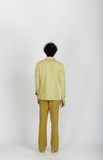 SANDSTONE BOX PLEAT PAJAMA