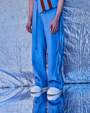 FRINGE PANTS BLUE