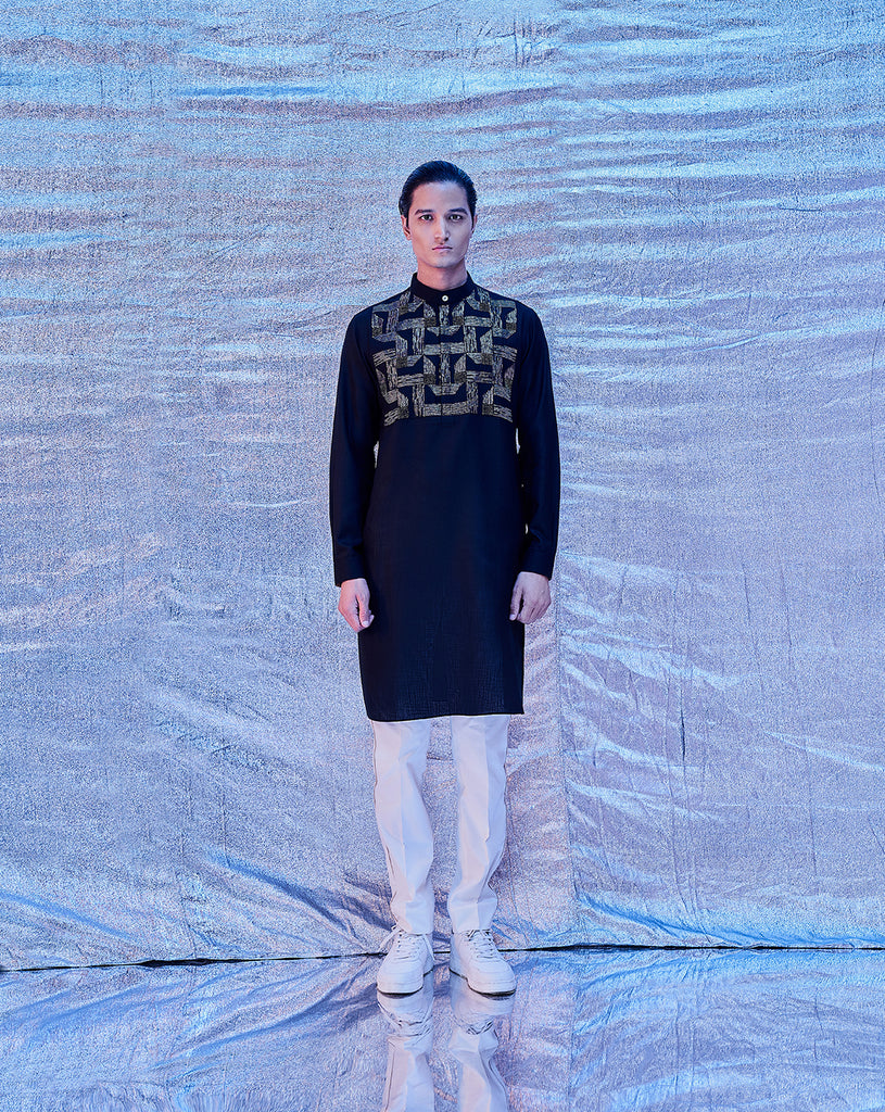 PITTA EMBROIDERED KURTA