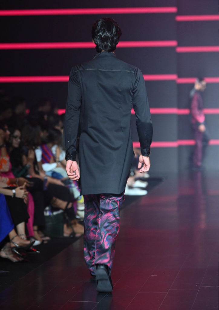 FLAP POCKET HYBRID KURTA