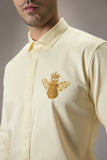 QUEEN BEE - HAND EMBROIDERED DESIGNER SHIRT