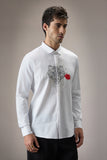 FLORA AND FAUNA (TIGER)- HAND EMBROIDERED DESIGNER SHIRT