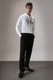 FLORA AND FAUNA (TIGER)- HAND EMBROIDERED DESIGNER SHIRT