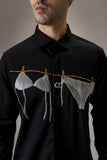 BIKINI - HAND EMBROIDERED DESIGNER SHIRT