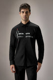 FAST MONEY - HAND EMBROIDERED DESIGNER SHIRT