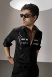 FAST MONEY - HAND EMBROIDERED DESIGNER SHIRT