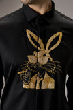 BUGS BUNNY - HAND EMBROIDERED DESIGNER SHIRT