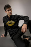 LIPS- HAND EMBROIDERED DESIGNER SHIRT