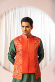 Tangerine Nehru Set