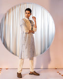 Cloudy Coral Kurta Set