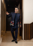 Floral Fiesta Open Jacket Set