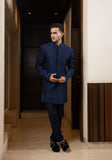 Sapphire Soiree Achkan Set