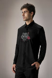 FLORA AND FAUNA (TIGER)- HAND EMBROIDERED DESIGNER SHIRT