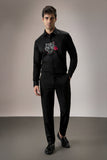 FLORA AND FAUNA (TIGER)- HAND EMBROIDERED DESIGNER SHIRT