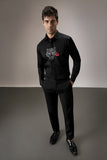 FLORA AND FAUNA (TIGER)- HAND EMBROIDERED DESIGNER SHIRT