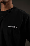 KANDY BLACK ESSENTIAL TSHIRT