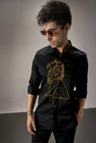 MUFASA - HAND EMBROIDERED DESIGNER SHIRT