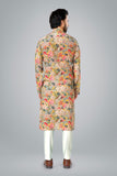 Floral printed & embroidered Kurta.