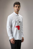 SNOOPY - HAND EMBROIDERED DESIGNER SHIRT