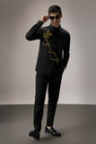 LONG FLOWER - HAND EMBROIDERED DESIGNER SHIRT
