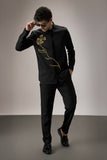 LONG FLOWER - HAND EMBROIDERED DESIGNER SHIRT