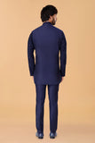 Midnight blue Jellyfish embroidered Kurta