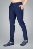 Midnight blue Jellyfish embroidered Kurta