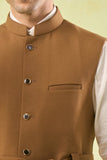 Brown Belted Jacket