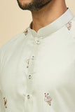 Sky Blue Embroidered Kurta Set