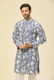 Azure Blue Embroidered Kurta Set