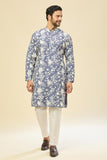 Azure Blue Embroidered Kurta Set