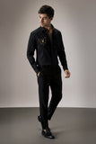 CHAMPANGE BUTIERFLY - HAND EMBROIDERED DESIGNER SHIRT