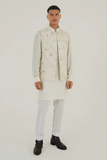 Geometric Embroidered Jawahar Jacket