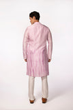 LILAC TIE DYE MIRROR KURTA SET