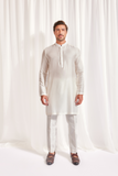 Achkan with Under Kurta and Slim Pants