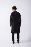 BLACK ALL OVER MIRROR EMBRIODERY KURTA SET