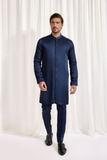 Open Achkan with Kurta, Slim Pants