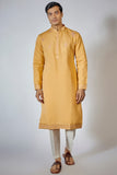 Yellow Embroidered Kurta Set