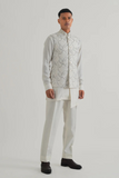 Criss Cross Embroidered Jawahar Jacket