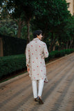 The Beige and Red